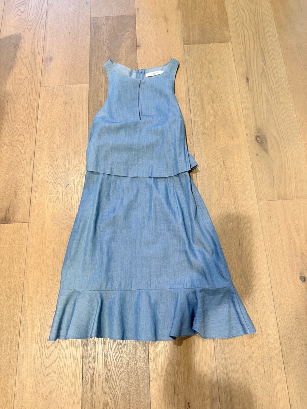 ALI & JAY Maya Chambray Popover Dress